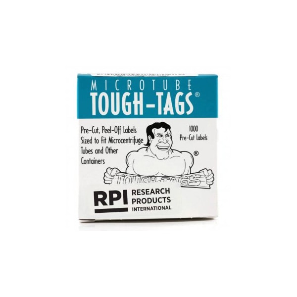 Tough-Tags, 0.5-0.65ml, Yellow, 1000/pk, 1000PK